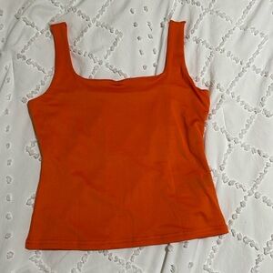 Orange Tank Top